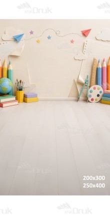 Tło fotograficzne „Pastelowa Pracownia Małego Odkrywcy” | 4258